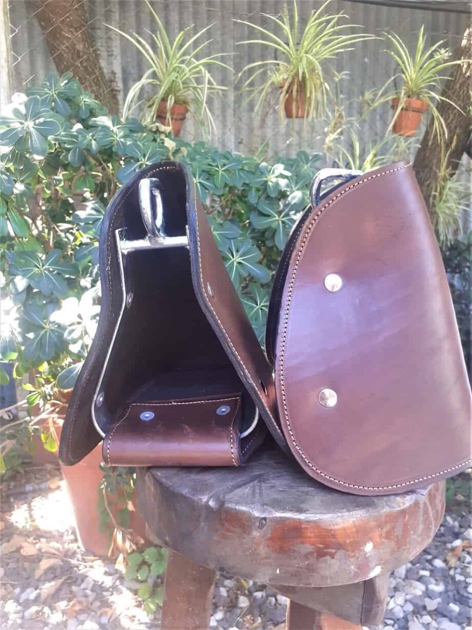 Estribo Capacho "Premium" calidad total cuero vaca y armazon reforzado - Calidad La Rodada