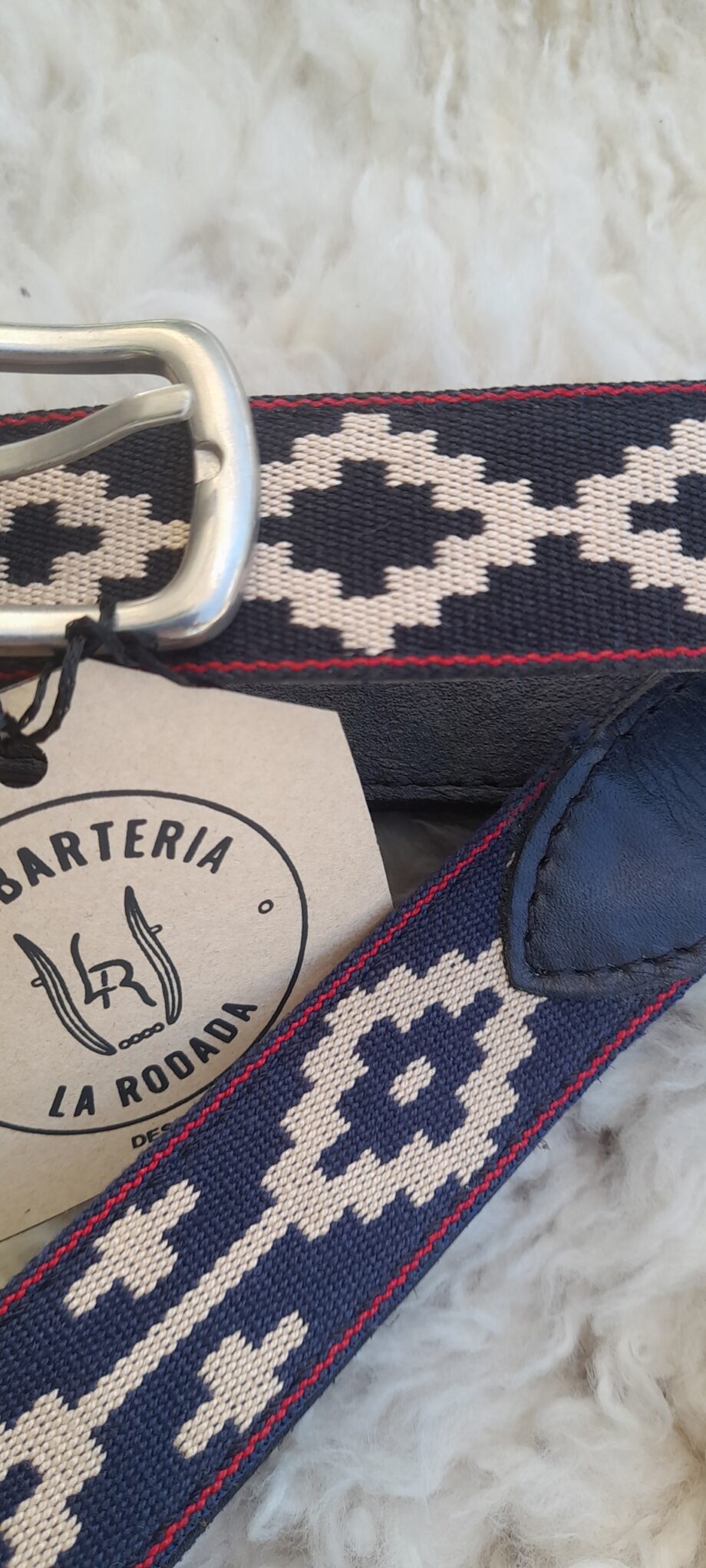 Cinturòn cuero vacuno con Guardapampa