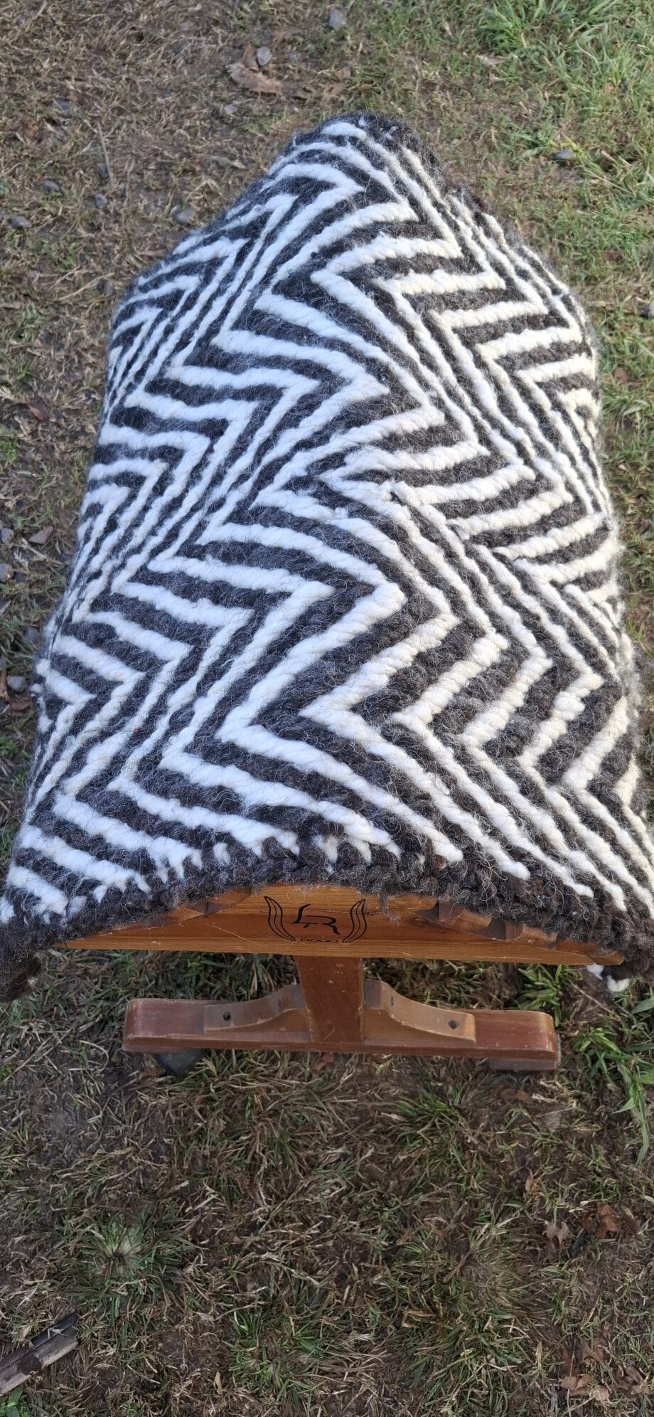 Pelera lana oveja natural - 88x65cm