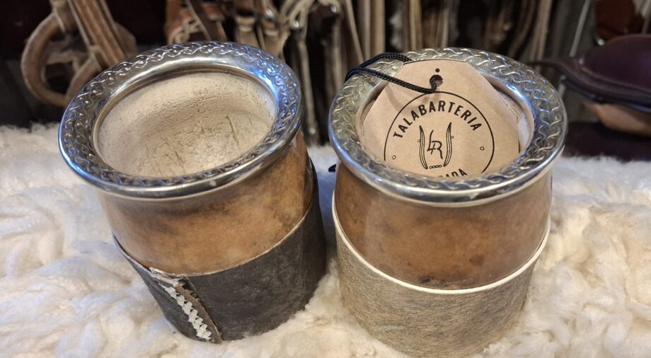 Mate calabaza Premium (Corrientes) con Virola de Alpaca cincelada