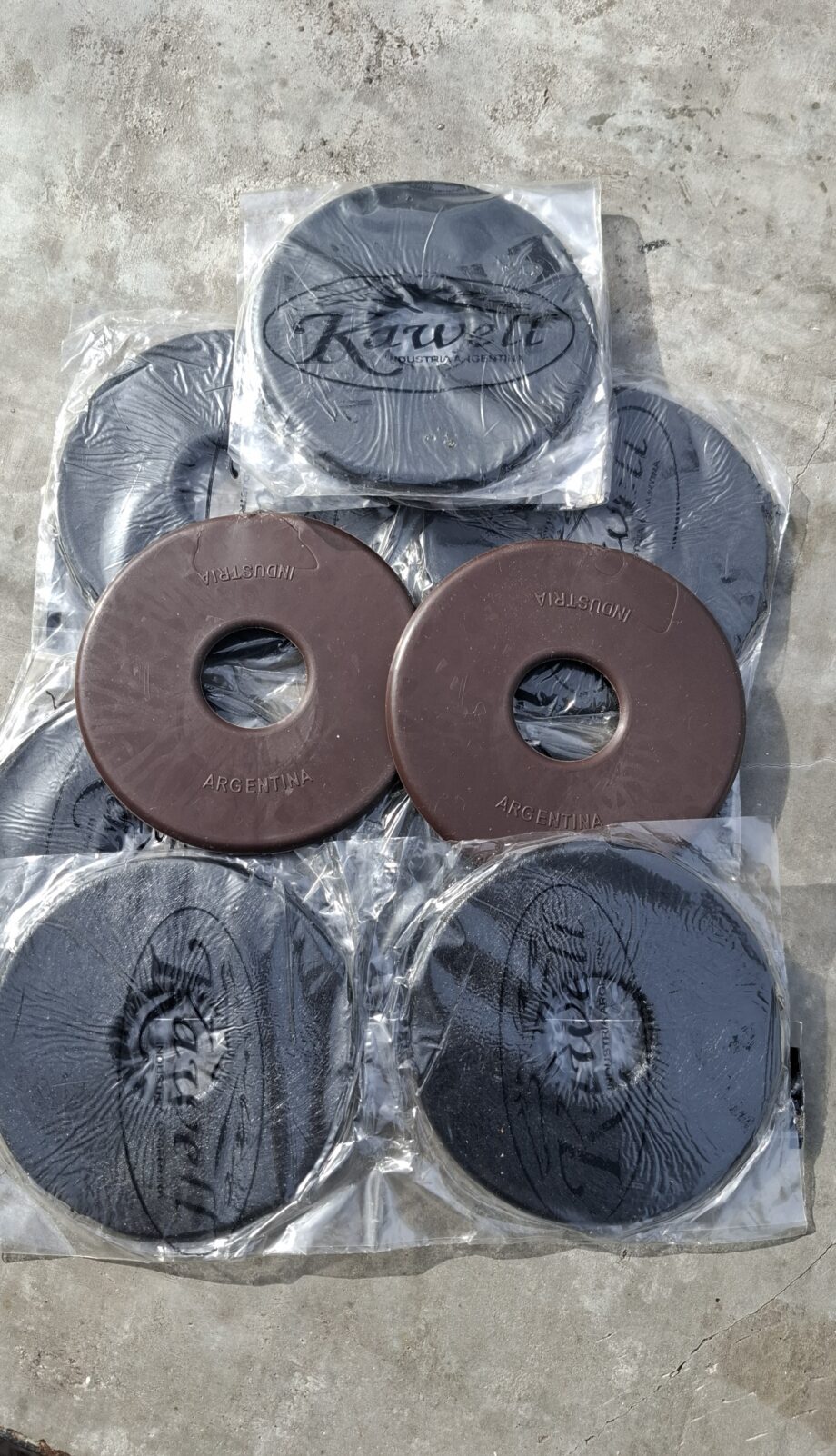 Disco de goma "Kawell" para freno