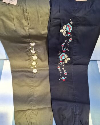 Bombachas de Campo gabardin bordadas Mujer